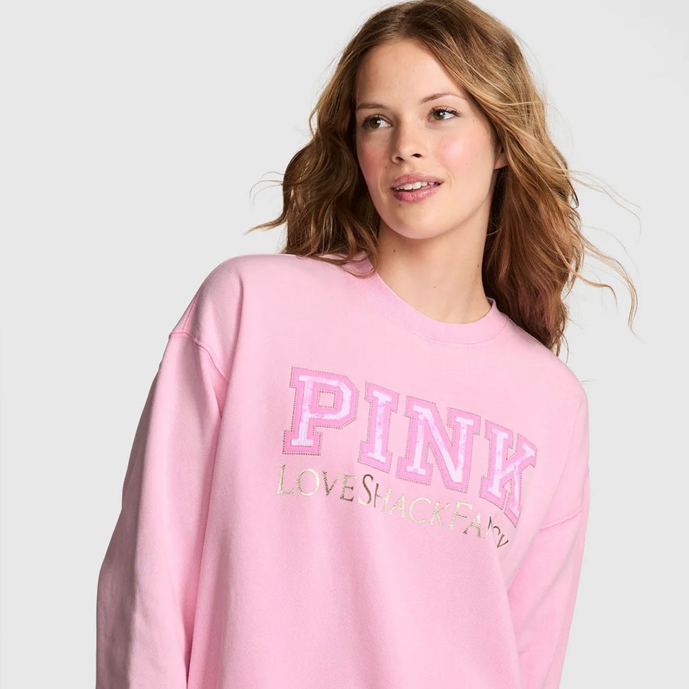 LoveShackFancy Pink Women's Sweatshirt